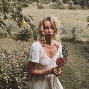 Opia River Maxi dress - cream white natural, free people Christy dawn style